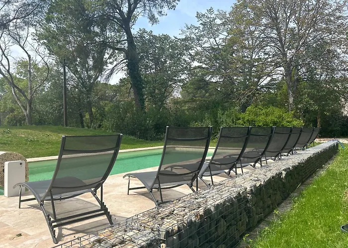 Les Mercieres La Villa, Au Coeur De L'occitanie Et Du Pays Cathare, Laurag-aise, Grands Espaces, Oasis De Nature, Convivialite, Detente, 6 Piscine Chauffee, Terrain De Petanque, Wifi, Piano, Billard, Cheminee Pour L'h *